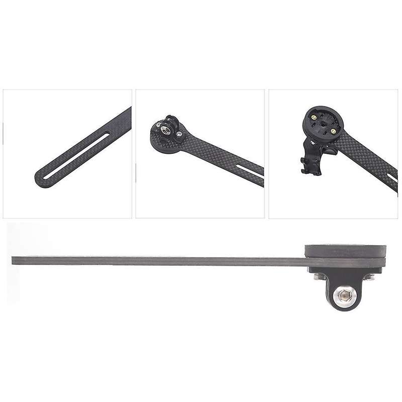 Carbon Fiber Bike Computer Mount Bicycle Road Bike Cycling Computer