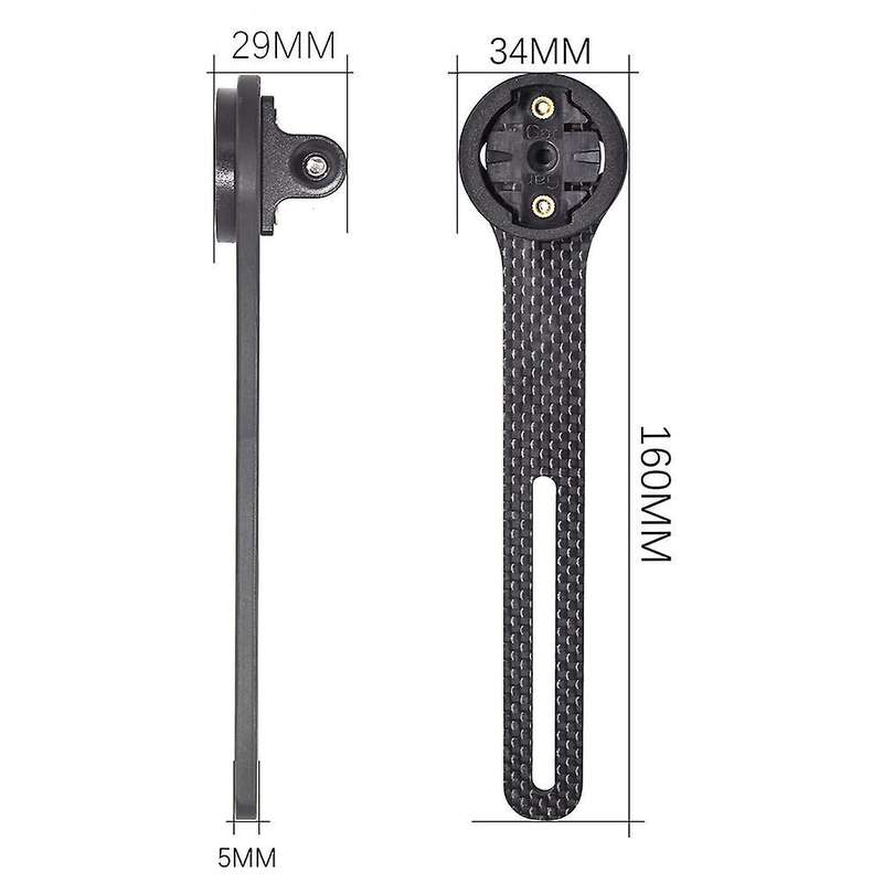 Carbon Fiber Bike Computer Mount Bicycle Road Bike Cycling Computer