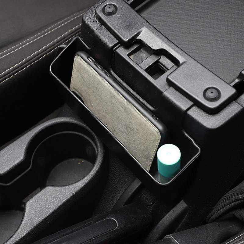 Storage Tray Phone Holder for 2011-2017 Jeep Wrangler Jk & Unlimited