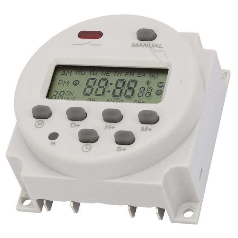 Digital Display Timer Switch 1s - 168h 5va Small Timer Switch(12v Dc)