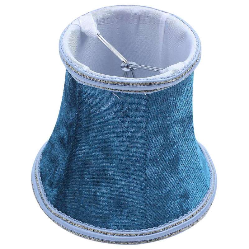 E14 Handmade Lampshade Modern European Style Wall Sconce Lamp (blue)
