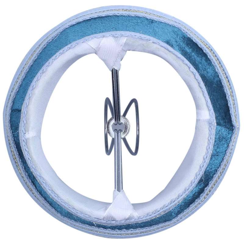 E14 Handmade Lampshade Modern European Style Wall Sconce Lamp (blue)