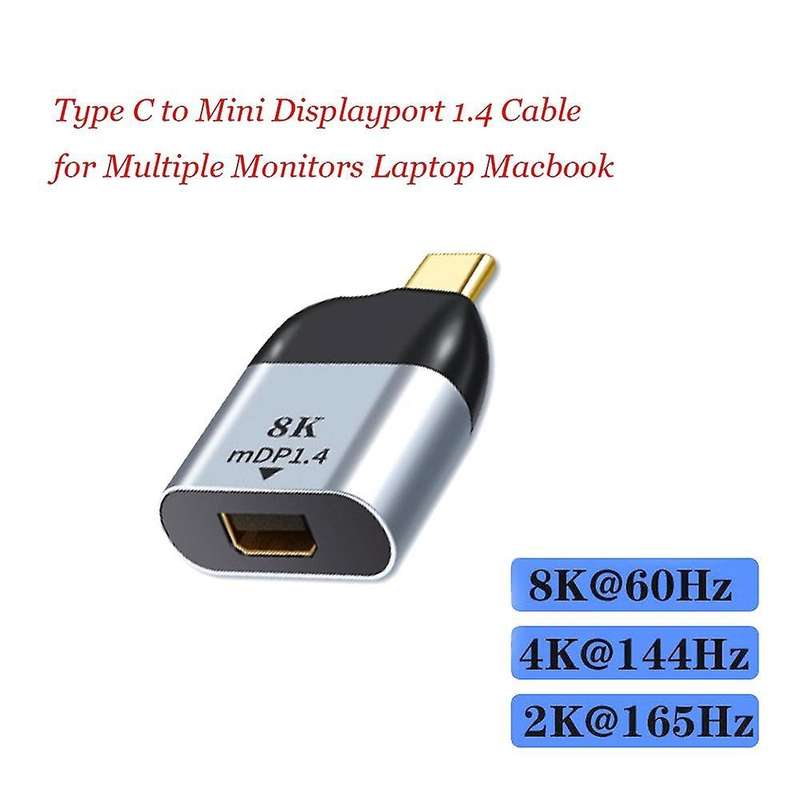 Type-c to Mini Dp Adapter for Macbook Ipad Pro 2020
