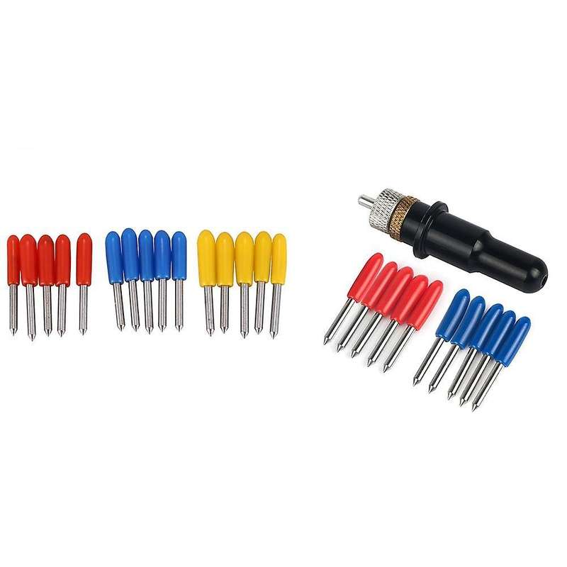 1pc Blade Holder +5 Pcs 45 + 5 Pcs 60 Degree Refine Cutting Blades
