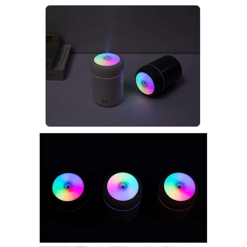 Colorful Mini Air Humidifier, Usb Desktop for Office, Bedroom Etc-c