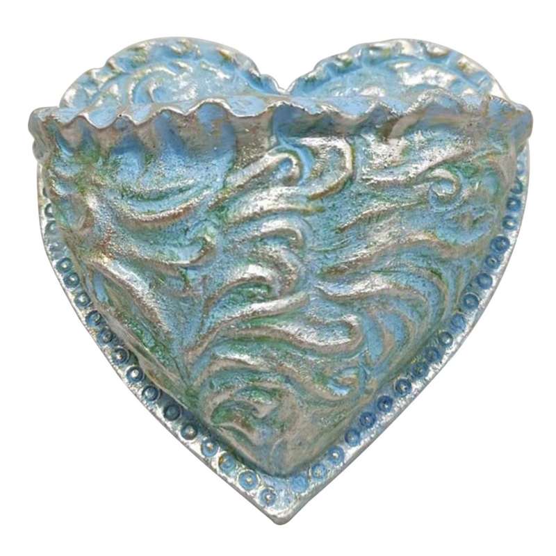 Heart-shaped Succulent Resin Flower Pot Planting Succulent Pots D