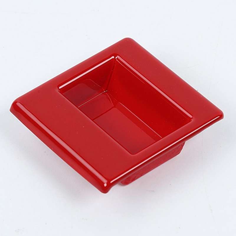 Car Steering Wheel Under Storage Box Switch ,abs Red