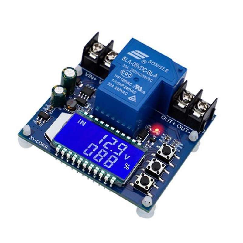 Dc6-60v 30a Battery Charging Control Module Lcd Display Xy-cd63l