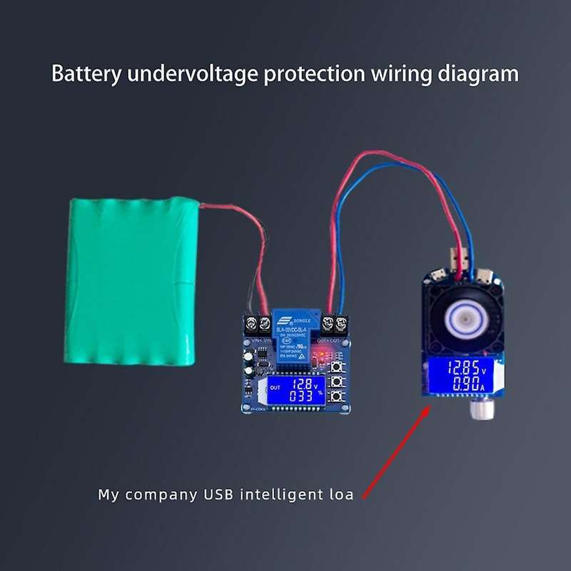 Dc6-60v 30a Battery Charging Control Module Lcd Display Xy-cd63l