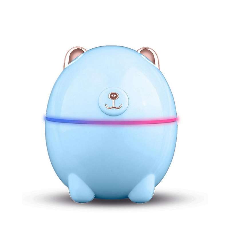 Air Humidifier Pet Mini Household Small Usb Led Night Lamp ,blue
