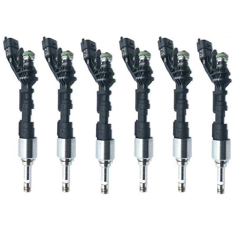 6pcs Fuel Injector for Jaguar F-jenis Xj Xf Xfr-s Xfr Xjr V6 13- 15