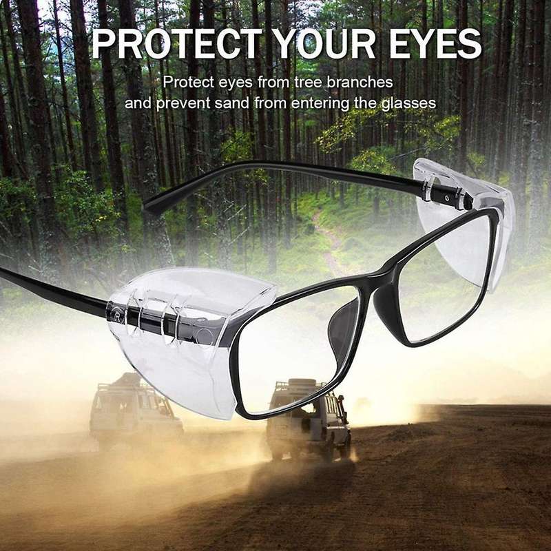 8 Pairs Eye Glasses Side, Fits Small to Large Eyeglasses