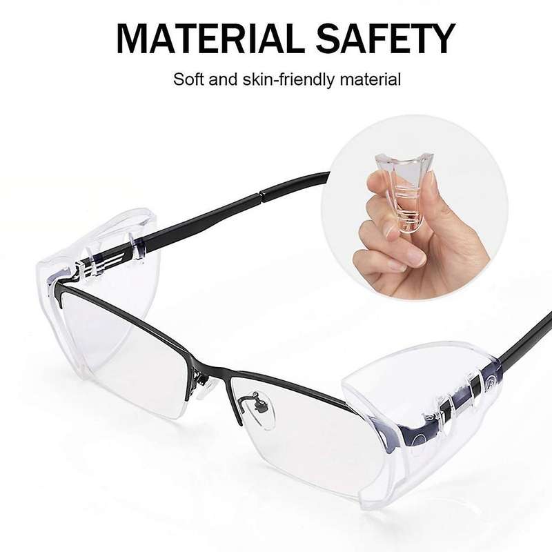 8 Pairs Eye Glasses Side, Fits Small to Large Eyeglasses