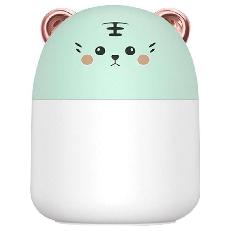 M8 Cute Pet Humidifier Household Small Usb Car Atomizer, Green Tiger