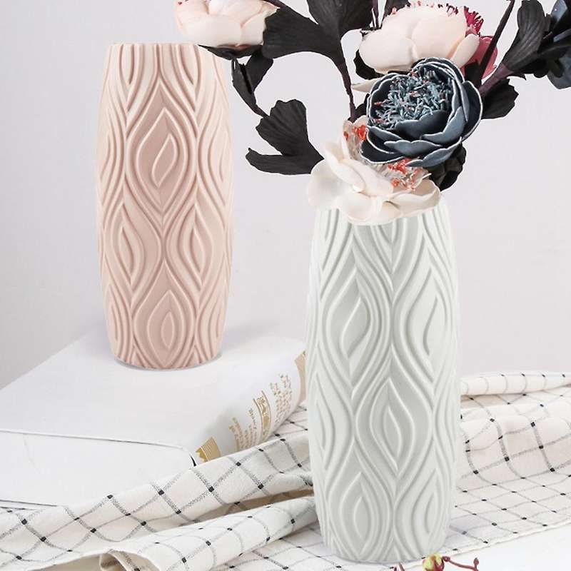 Nordic Vase Wet Floral Flower Pot Contemporary Vase Sturdy,white