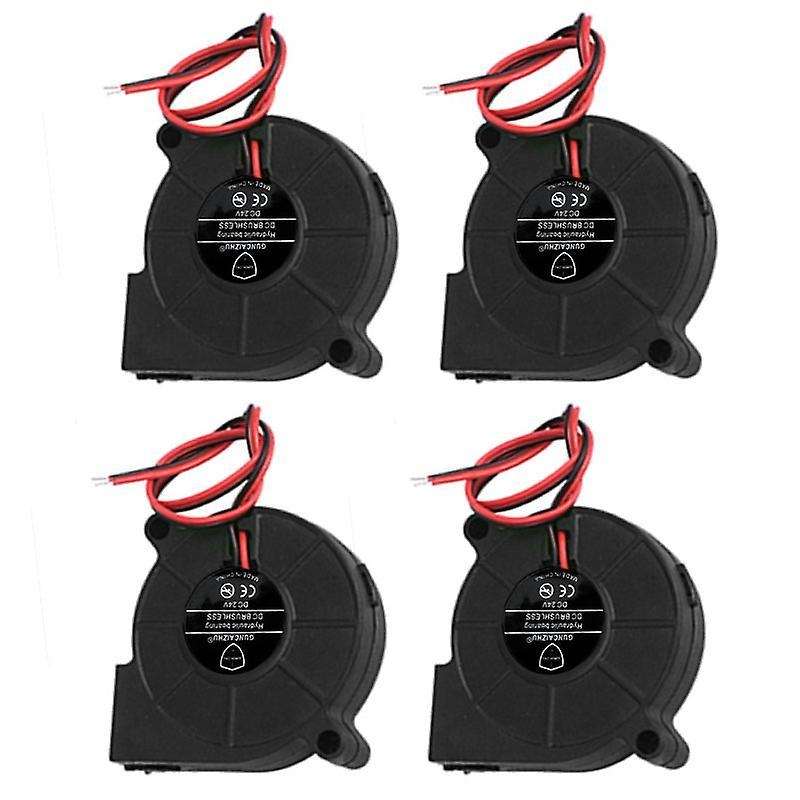 50 Mm Blower 24 Volt 5015 Double Ball Bearing 50 X 15 Mm