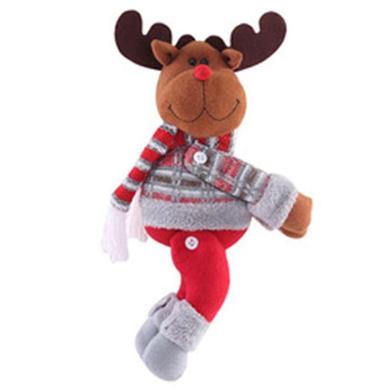 Christmas Curtain Frame Christmas Decoration Home Decoration C