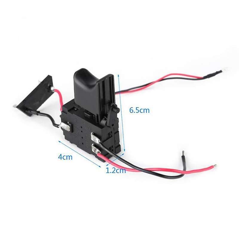 2x Dc7.2-24v Electric Drill Switch Cordless Drill Button for Bosch