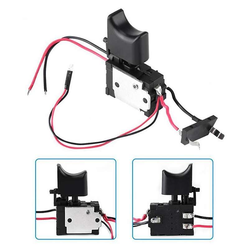2x Dc7.2-24v Electric Drill Switch Cordless Drill Button for Bosch