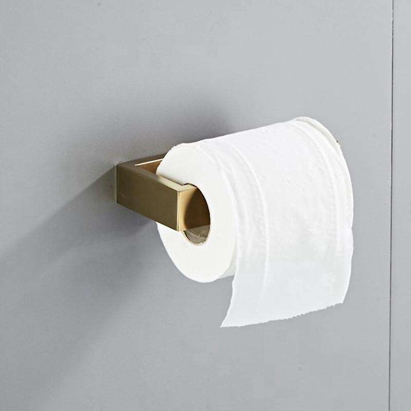 4pcs Bathroom Hardware Accessories Set Towel Bar+toilet Paper Holder
