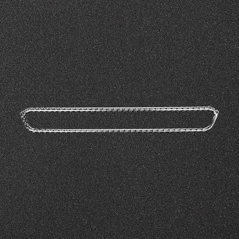 Central Cd Button Panel Cover Carbon Fiber for Bmw- 3 Series G20 2020