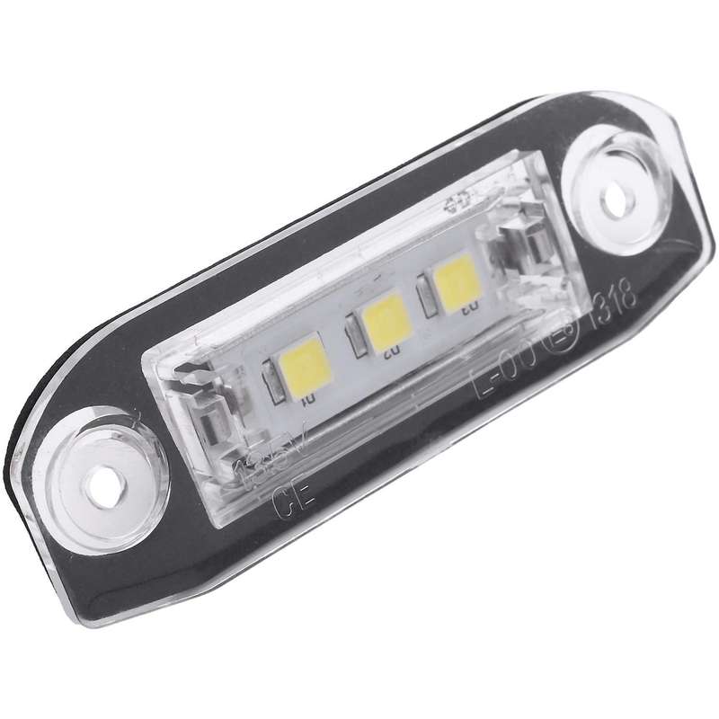 2pcs Led License Plate Light for Volvo S40 S60 S80 Xc70 Xc90