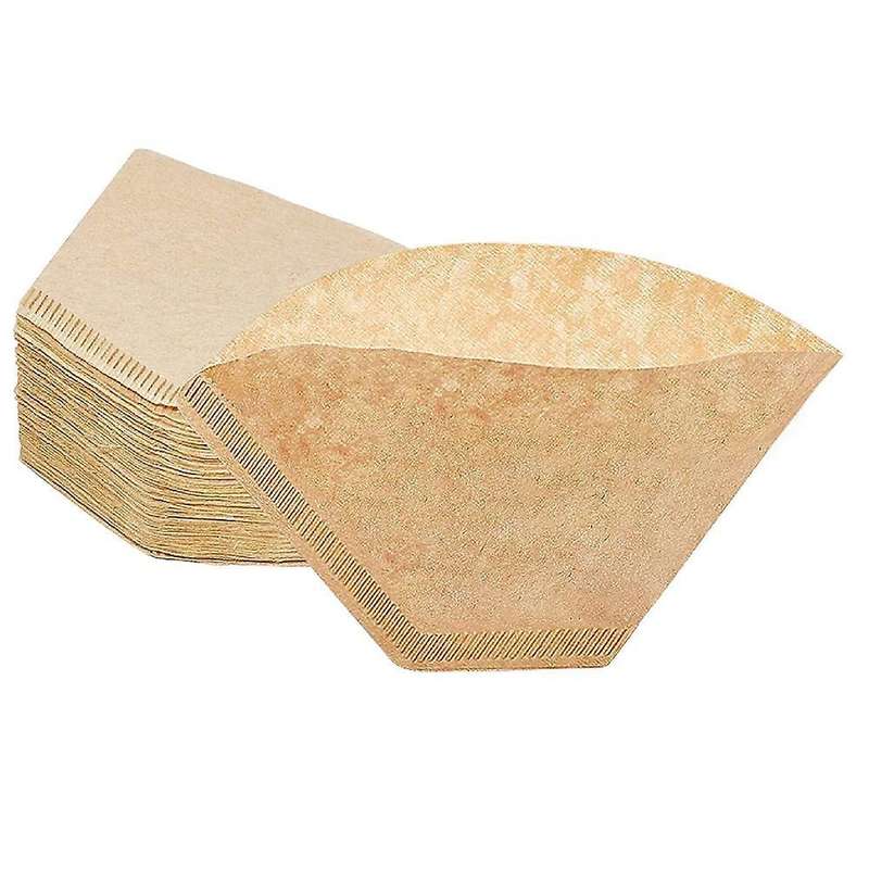 100pcs Coffee Filter Coffee Dripper Filter Paper Brewer V60 Filter