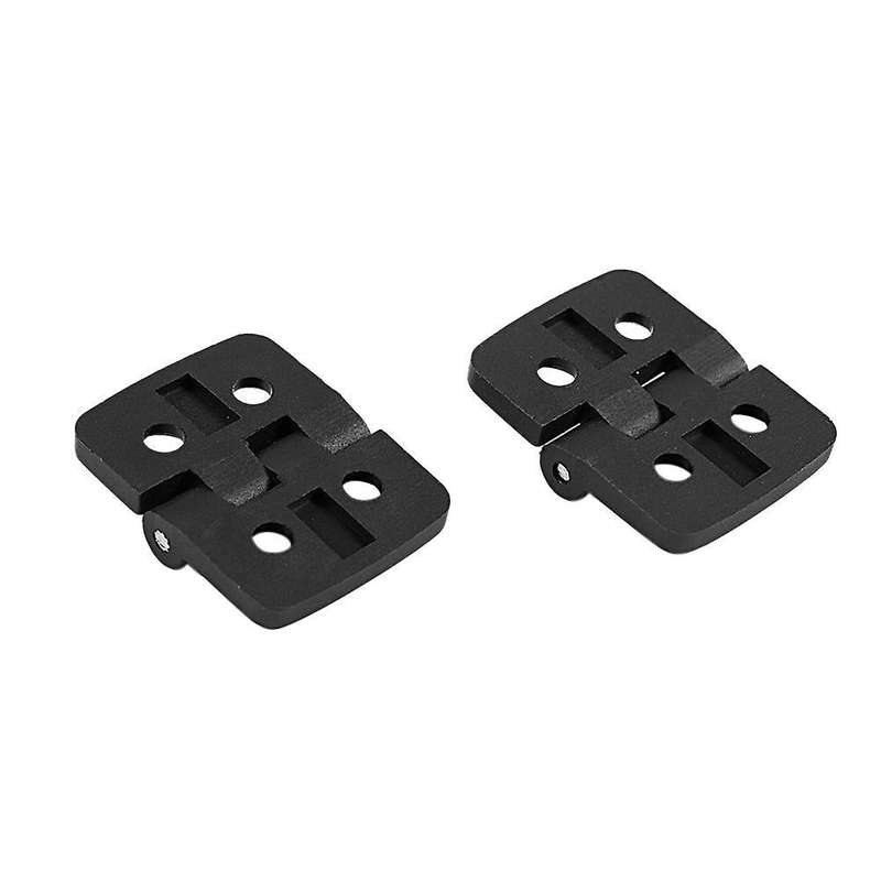 2 Stk Schwarz Einzel Axle Kleiderschrank Tuer Scharnier