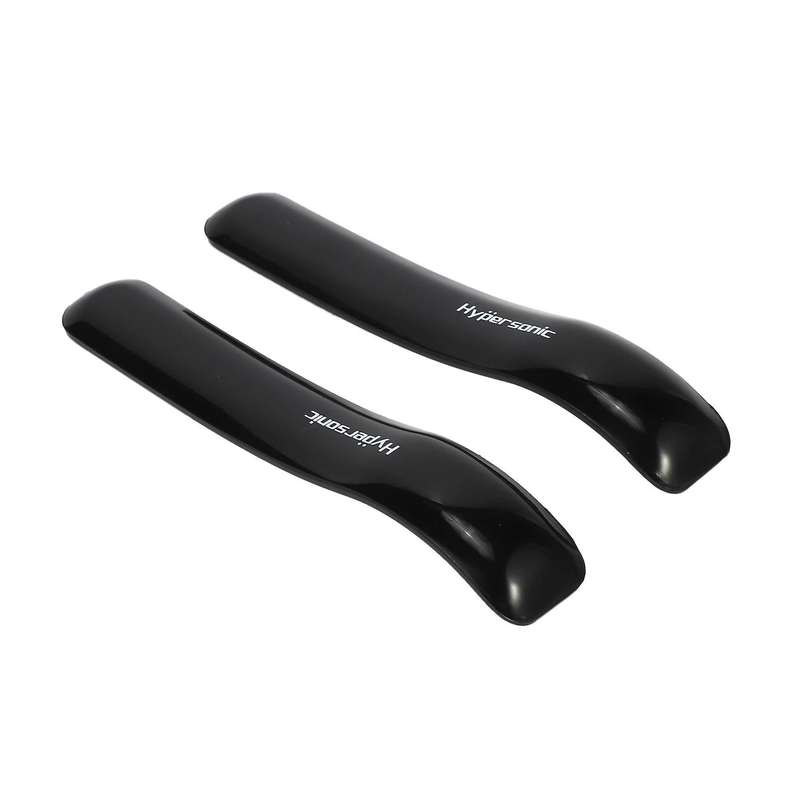 Black Car Rear View Mirror Side Bumper Protector , Collision Anti