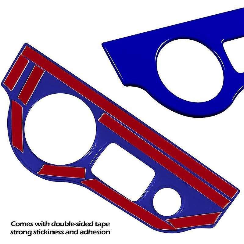 Headlight Switch Trim Abs for Dodge Challenger Charger 15-21 (blue)