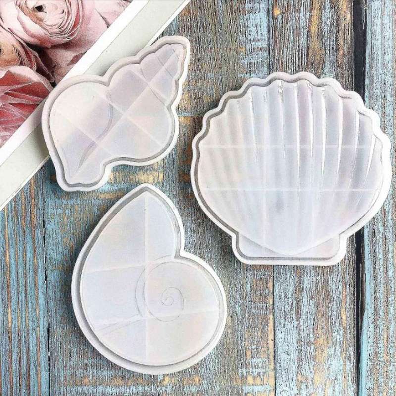 4pcs Diy Resin Tray Molds Jewelry Tray Mold Tray for Epoxy for Resin