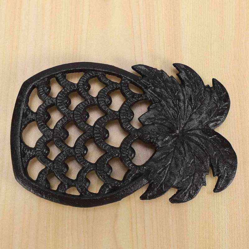 Cast Iron Pineapple Trivet for Hot Pans Kitchen/ Dinning Table Decor