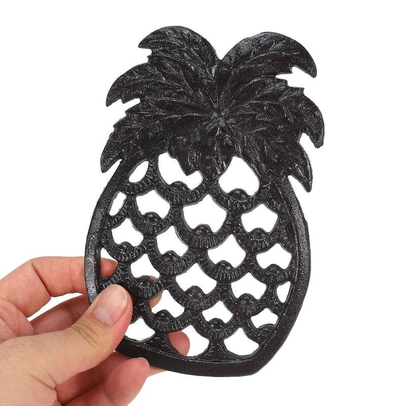 Cast Iron Pineapple Trivet for Hot Pans Kitchen/ Dinning Table Decor