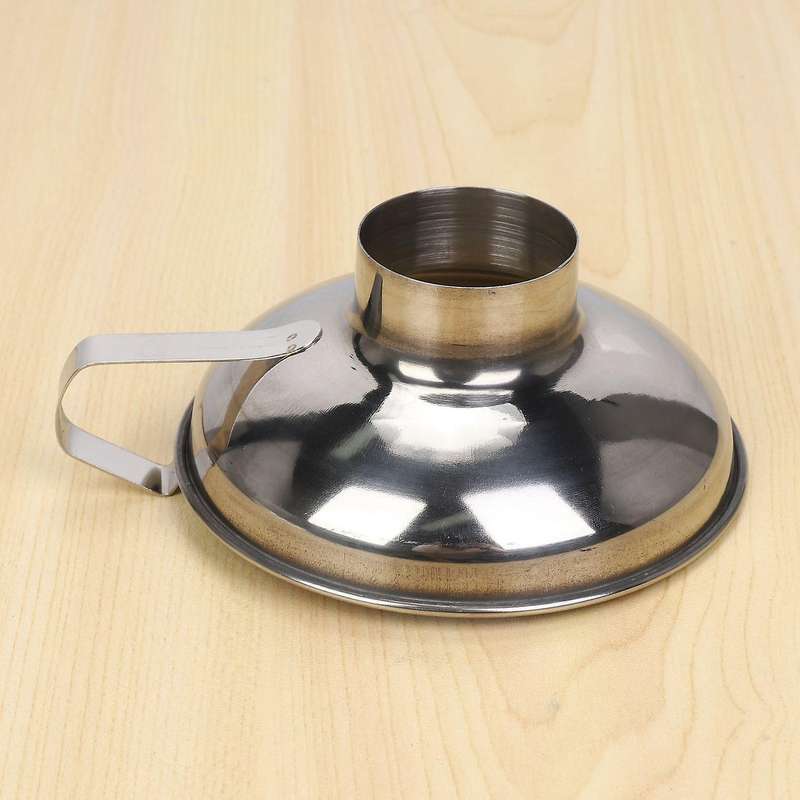 Stainless Steel Filter Food Pickles Funnel Kitchen Gadgets Cooking