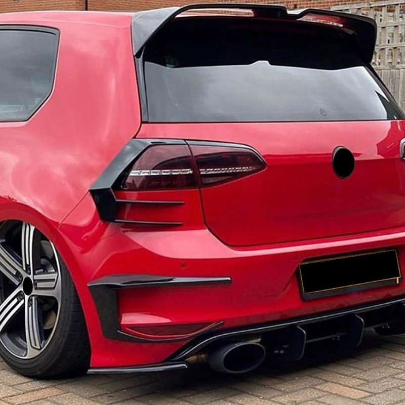 Car Tail Light Covers Trim for Golf 7 2012-2015 R400 Car Styling