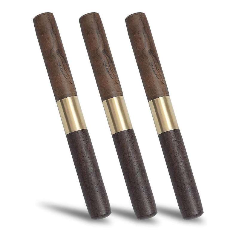 3pcs Stainless Steel Ice Picks with Wooden Handle for Camping
