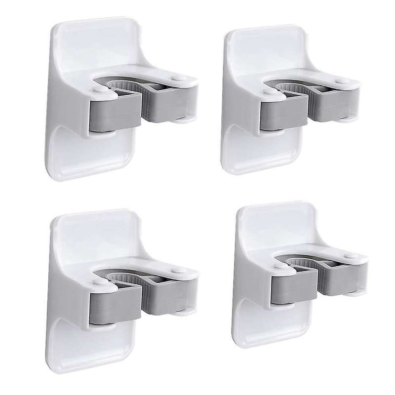 Broom Holder,for Home, Kitchen, Garden, Garage Storage Systems, 4 Pcs