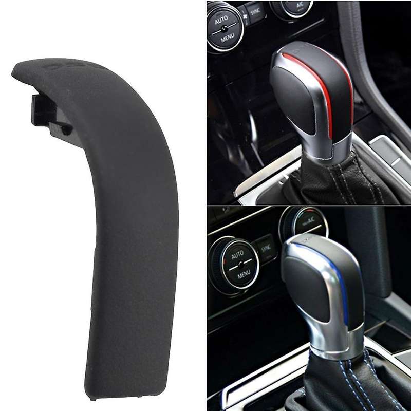 Car Leather Dsg Gear Shift Knob Cover Trim for Golf Mk6 Mk7 Passat B7