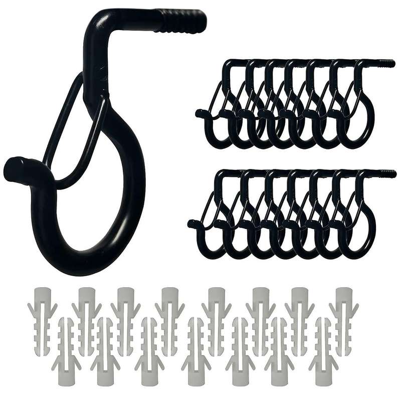 String Light Hook 15 Pack Q Hanger Heavy Duty Ceiling Screw In Hook