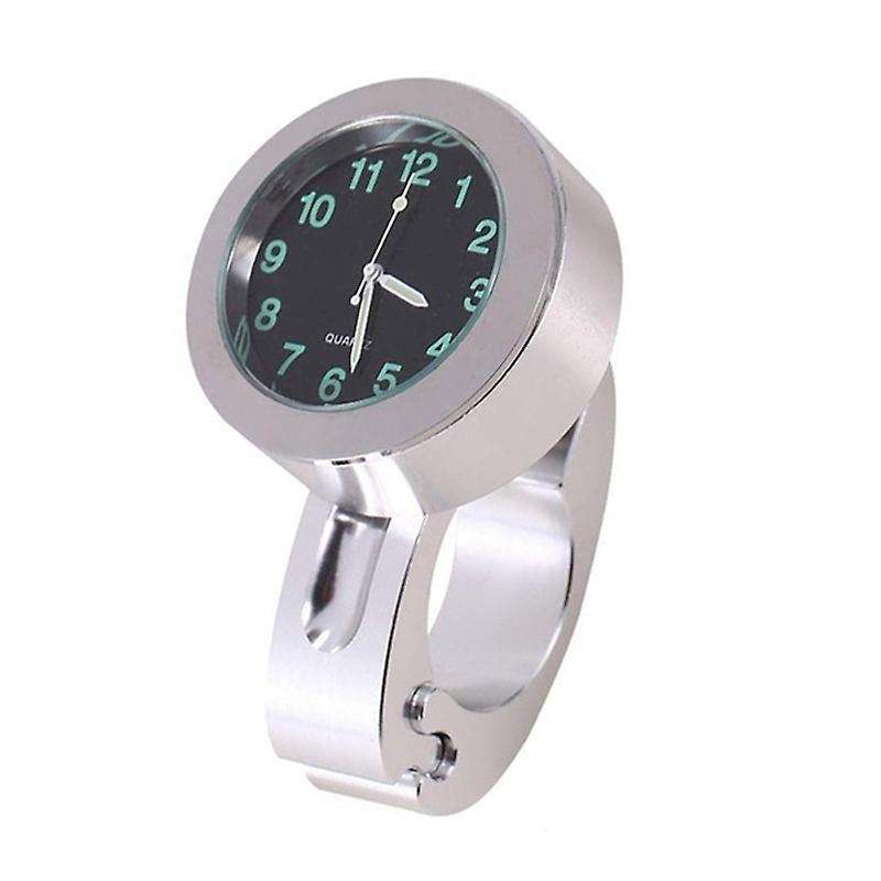 Universal 7/8 Inch Motorcycle Handlebar Watch Waterproof Shockproof,b