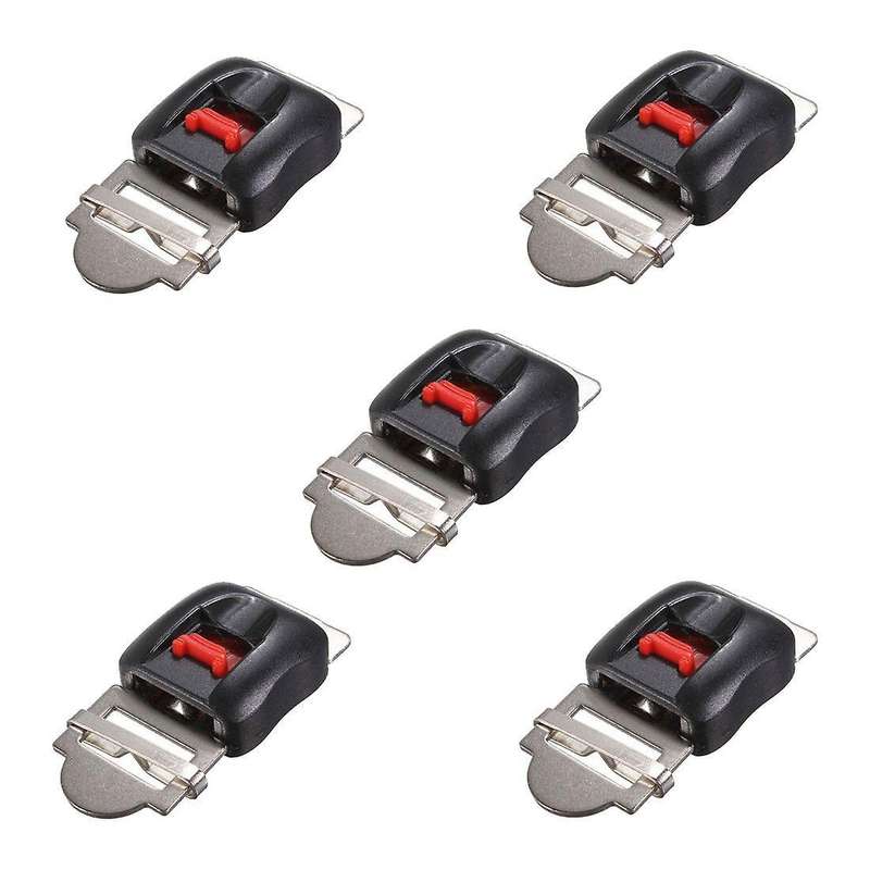 5pcs Motorcycle Helmet Clip Chin Strap Quick Release Buckle