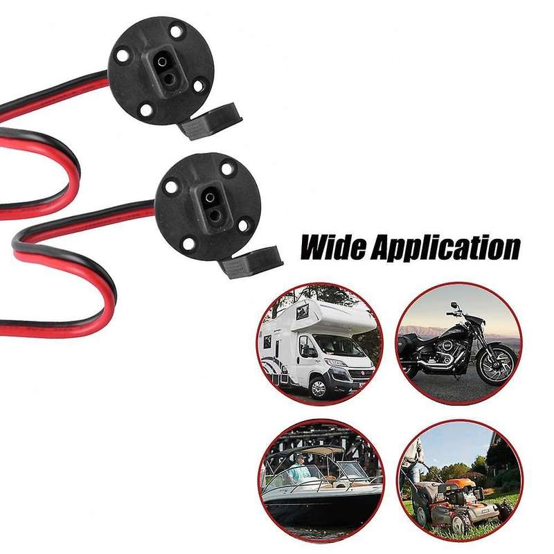 Sae Connector,cable Quick Connect Panel Mount Connector (1 Pack)