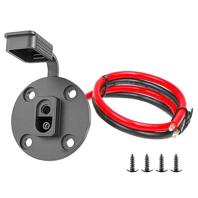 Sae Connector,cable Quick Connect Panel Mount Connector (1 Pack)