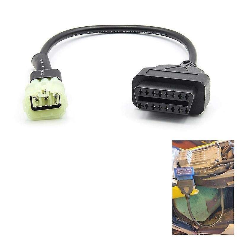 6 Pin to 16 Pin Adapter Obd2 Engine Fault Cable for Ktm 1190 690