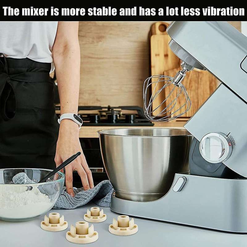 5pcs Mixer Foot Pad Stand Compatible for Kitchenaid Mixer 9709707