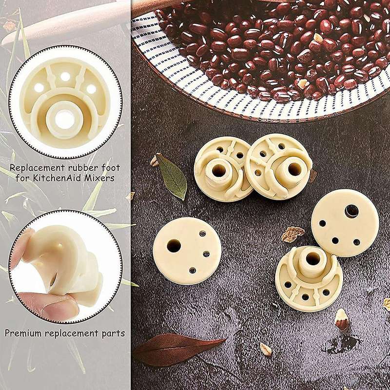 5pcs Mixer Foot Pad Stand Compatible for Kitchenaid Mixer 9709707