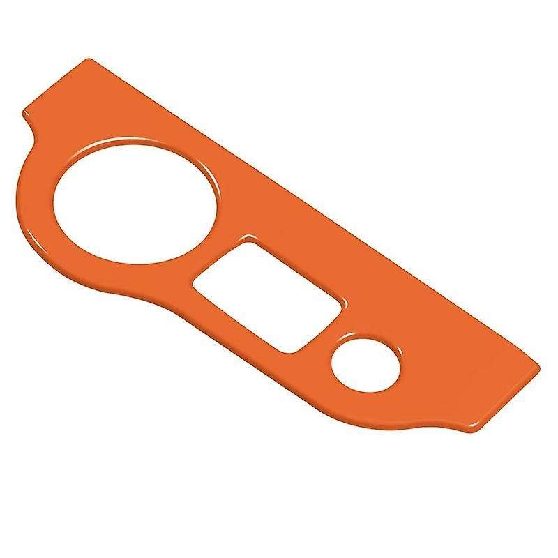 Headlight Switch Trim Abs for Dodge Challenger Charger 15-21 (orange)