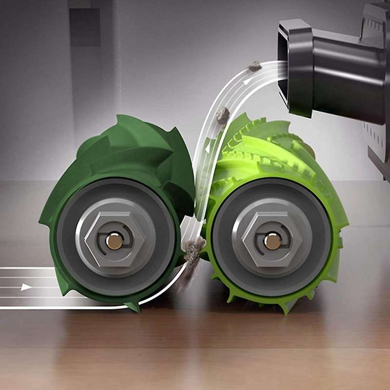 1 Pair Main Brush Roller Brush for Irobot Roomba I7+ E5 E6 Robot