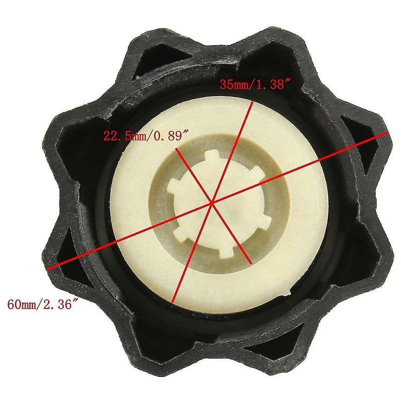 Radiator Coolant Header Fuel Tank Cap for Peugeot 106 206 208 307 308