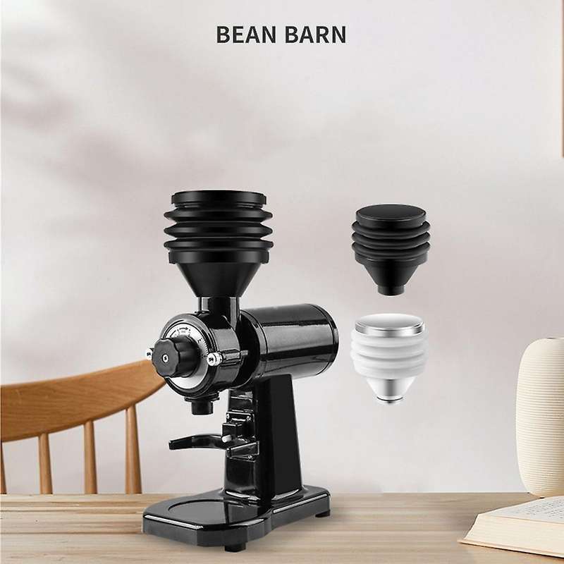 Coffee Grinder Hoppers Reusable Coffee Powder Blowing Bean Bin Black